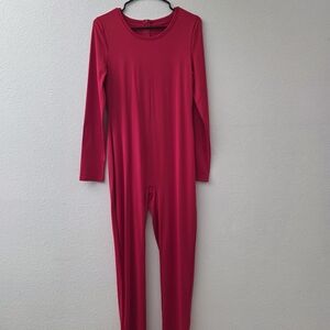 Elegant Red Jumpsuit